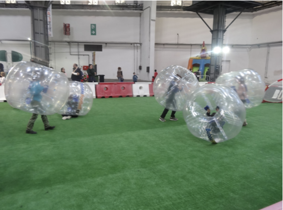 bubble futbol