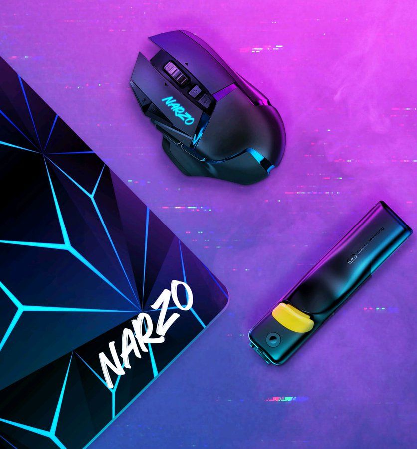 Los accesorios de juego Realme Narzo probablemente debutarán con la programación Narzo 30