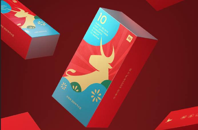 Xiaomi Mi 10 recibe una caja de venta especial en celebración del Año Nuevo chino