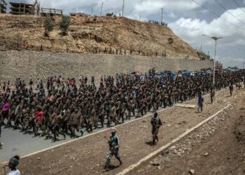 Tigray crisis: After sudden defeat, captured Ethiopian soldiers marched to prison