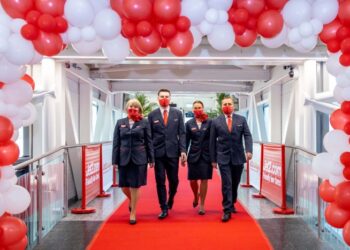Jet2.com flies from Bristol Airport for first time