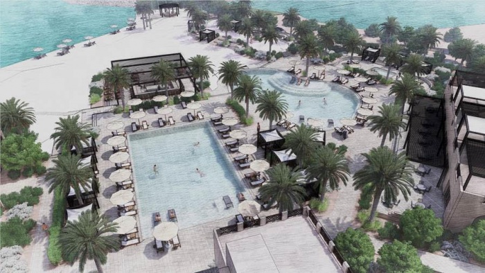 Latest Chedi property under development at El Gouna in Egypt