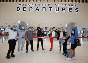 Manchester welcomes first passengers to new terminal extension