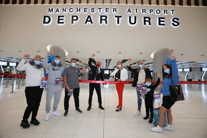 Manchester welcomes first passengers to new terminal extension