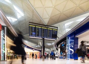 flypop prepares to take off from London Stansted