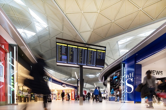 flypop prepares to take off from London Stansted