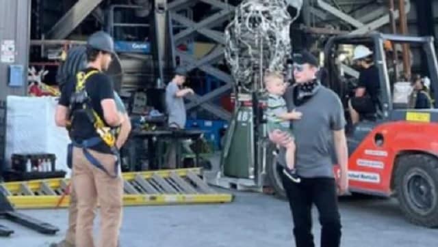 Telsa CEO Elon Musk takes son 'X AE A-XII to Starbase, picture goes viral