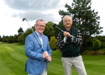 Bill Murray tees off in support of Tourism Ireland