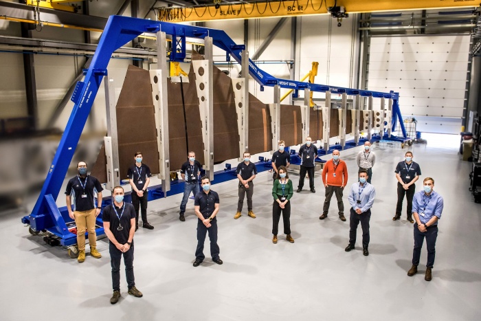 Airbus begins assembly of first future eco-wing prototype
