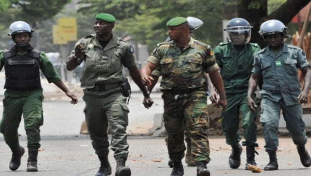 Disparos fuertes en la capital de Guinea, Conakry;  tropas en las calles dicen testigos
