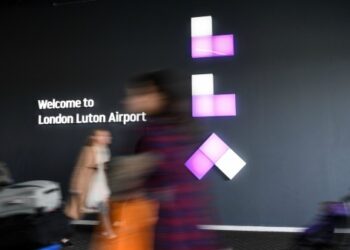 Passenger numbers continue to fall at Luton Airport