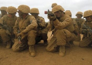 US Marines: A 'few good men' who pay the heavy price of keeping the US flag flying
