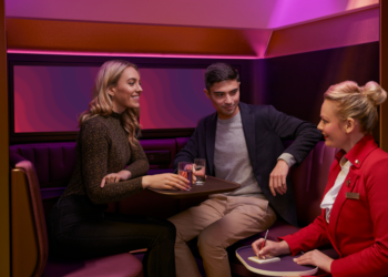 Virgin Atlantic introduces the Booth to Airbus A350