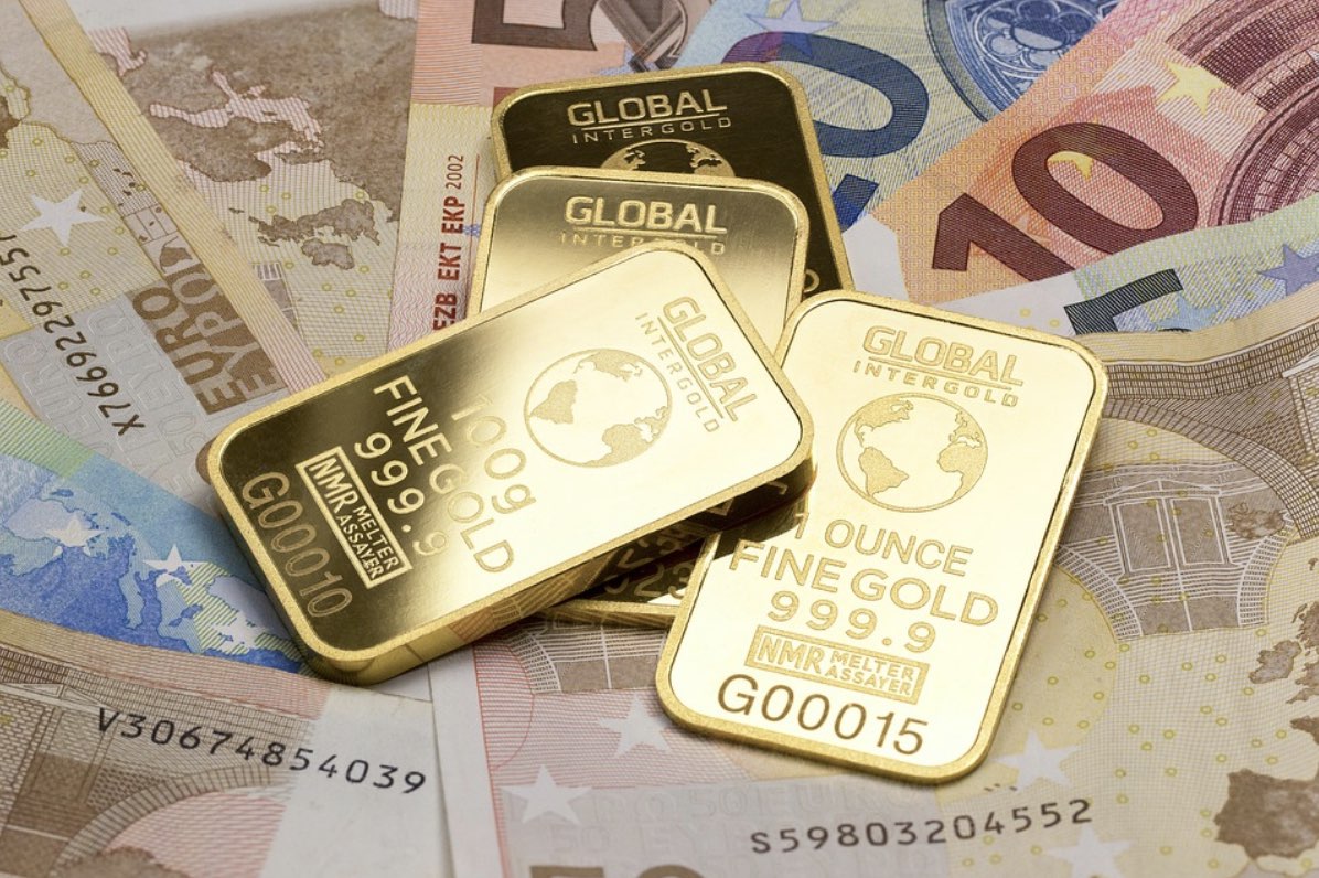 oro sobre billetes