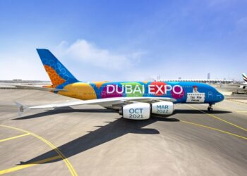 Emirates unveils latest Dubai Expo 2020 livery