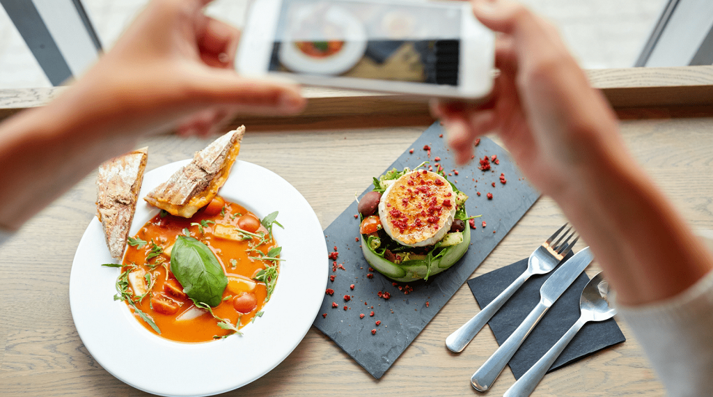 toque profesional a las comidas