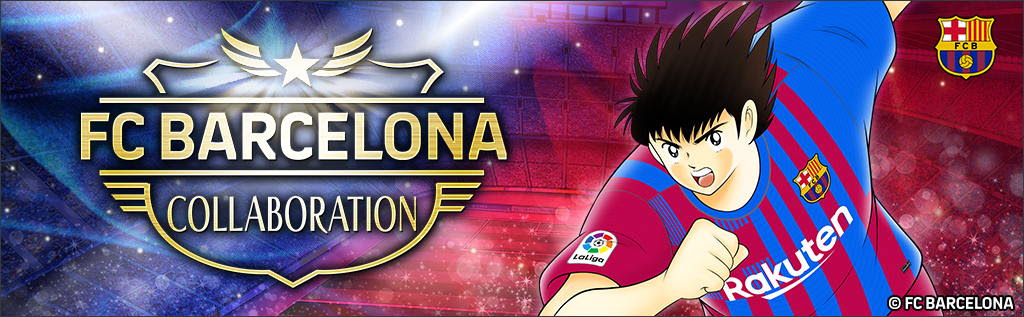 Captain Tsubasa estrena uniformes oficiales del FC Barcelona en el juego