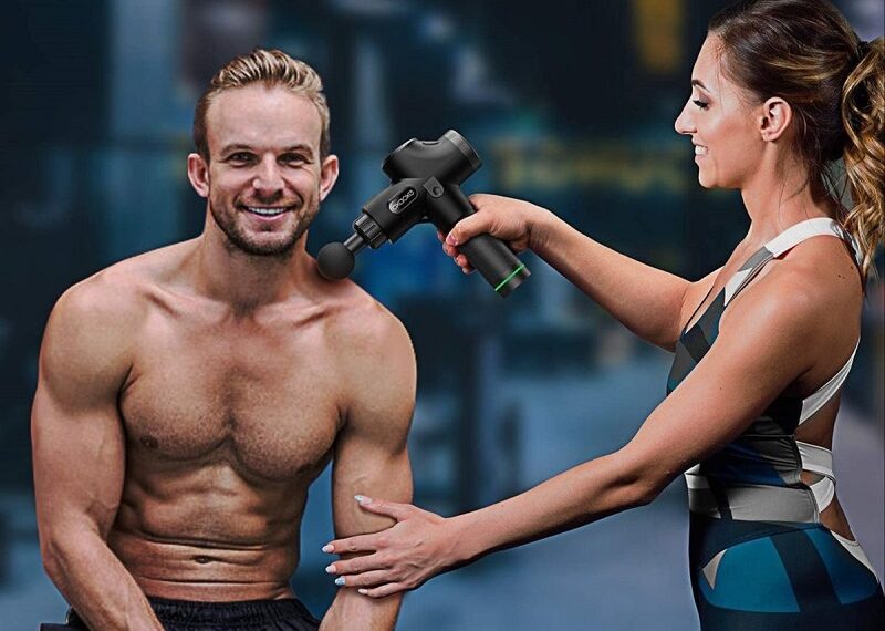 Pistola de masaje muscular 1