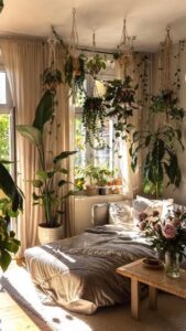 Beneficios de tener plantas en los dormitorios