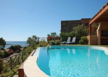 Piscina con vistas