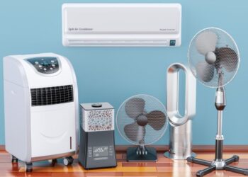 Ventiladores y aires acondicionados portátiles