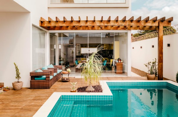 Casa con piscina