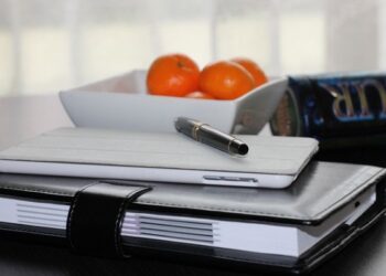iPad sobre libreta