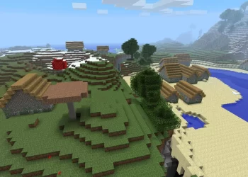 aldea en Minecraft