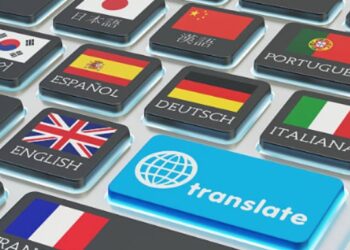 Teclado con distintos idiomas