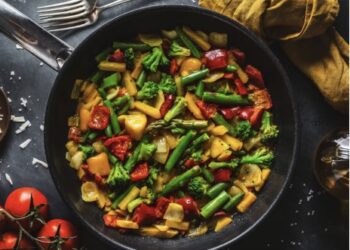 Almuerzos rápidos y fáciles utilizando una lata de verduras