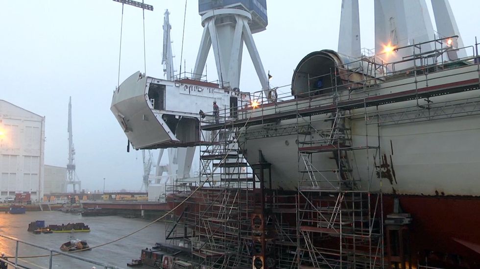 Navantia se ha convertido en la industria naval del futuro con el uso de la 5G
