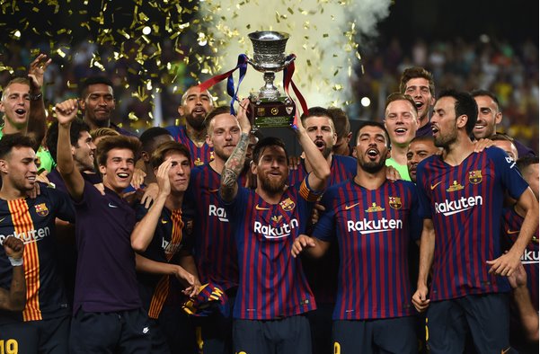 El Barcelona se proclama campeón de la Supercopa de España 2018