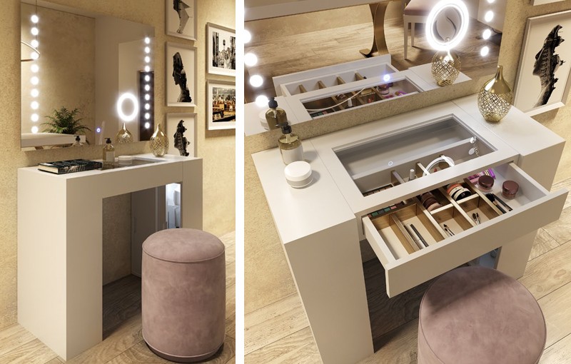 Eleve su Espacio de Belleza: Actualizaciones de Tocador de Maquillaje de Temporada