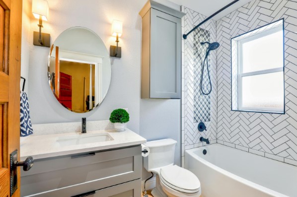 Baño renovado sin obra