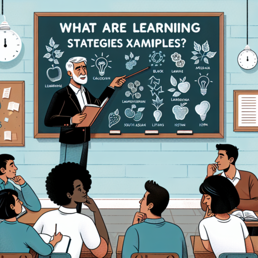 ¿Cuáles son las estrategias de aprendizaje ejemplos?