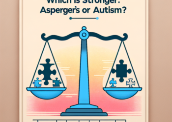 ¿Qué es más fuerte Asperger o autismo?